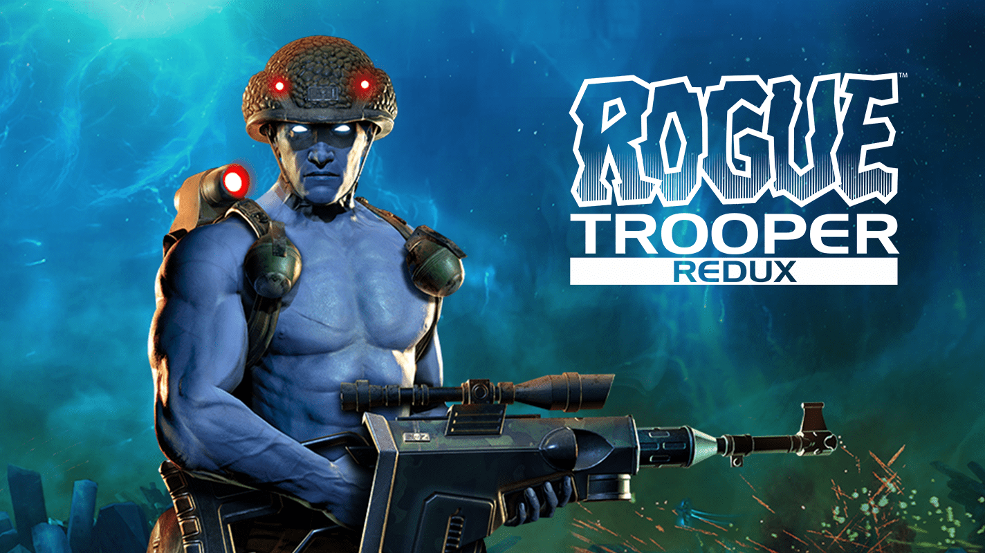 Trooper redux. Роуг Трупер. Rogue Trooper (игра, 1986). Игра Rogue Trooper Redux. Игра про синего солдата.
